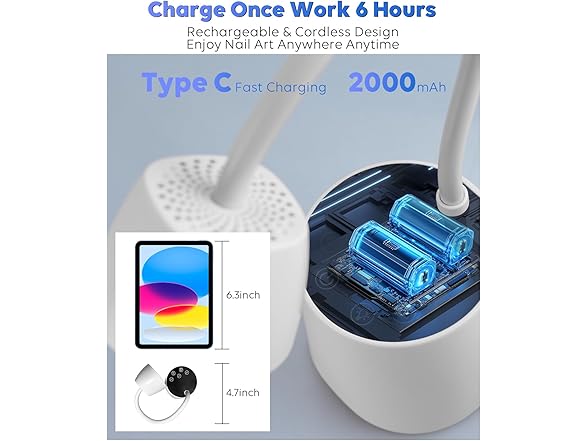 Gooseneck UV Light for Gel Nails