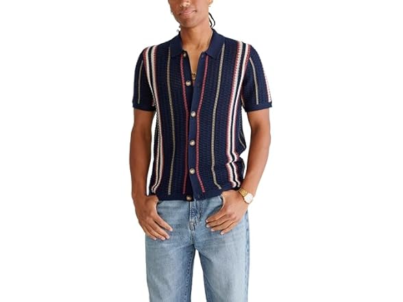 AEROPOSTALE Men Striped Sweater, L & XL