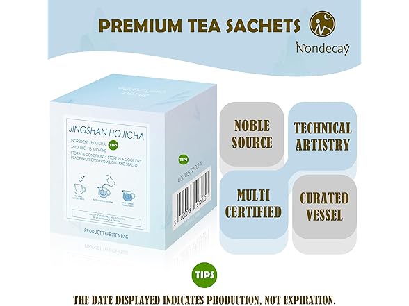 NONDECAY Jingshan Honjicha Tea-Organic