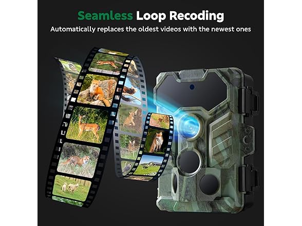 VOOPEAK Trail Cameras WiFi Bluetooth