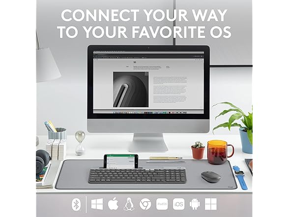 Logitech K585 Multi-Device Slim Wireless Keyboard