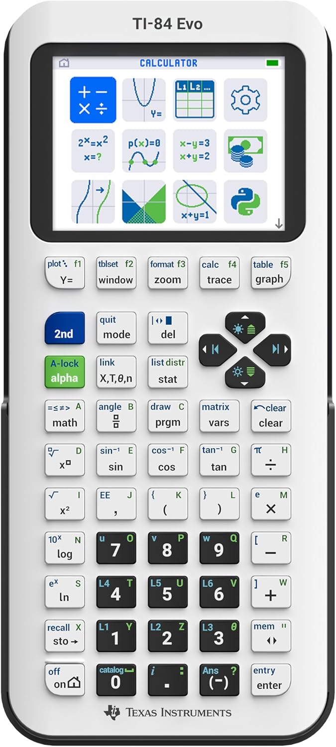 Texas Instruments TI-84 Evo Graphing Calculator - Gallery 11