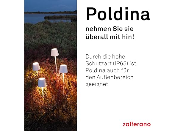 Rechargeable and Wireless Table Lamp