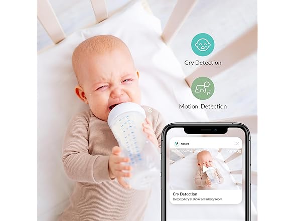 Baby Monitor with Camera and Audio