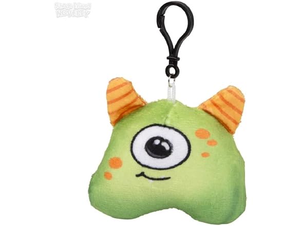 3.5" Monster Plush Clip On