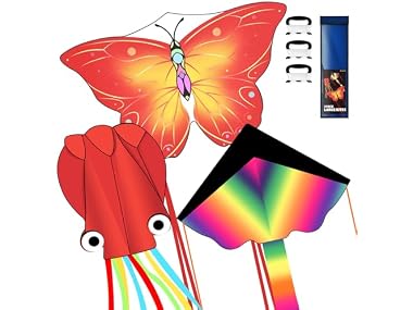 $12.99, Was $33.99, 61% Off! Crogift Large Butterfly Kite 3Pk dealfomo