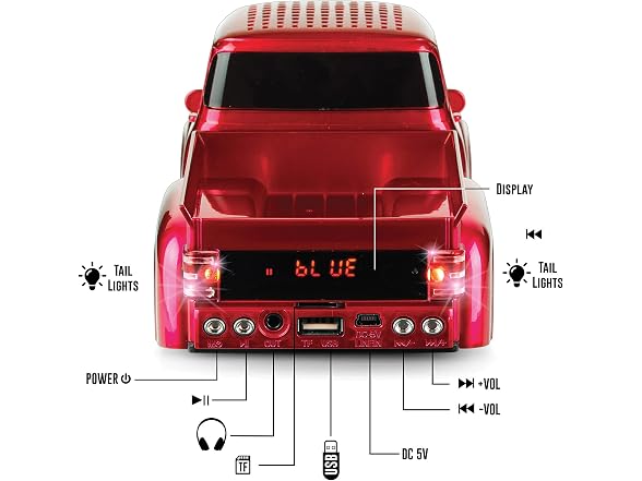 QFX Bluetooth 1956 Pickup Truck Replica