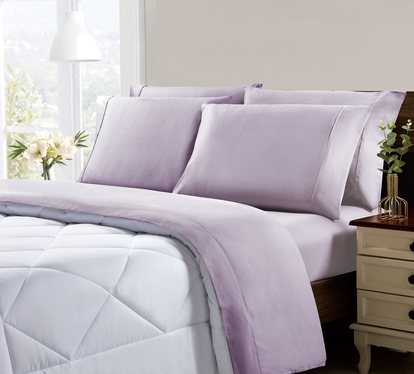 Cool Max 6-Piece Ultra-Soft Sheet Set - Gallery 34