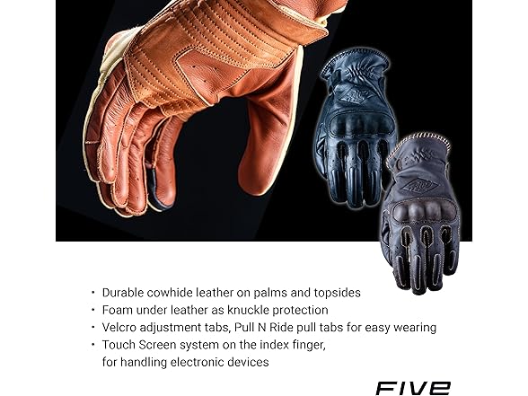 FIVE GLOVES Oklahoma Motorcycle Gloves