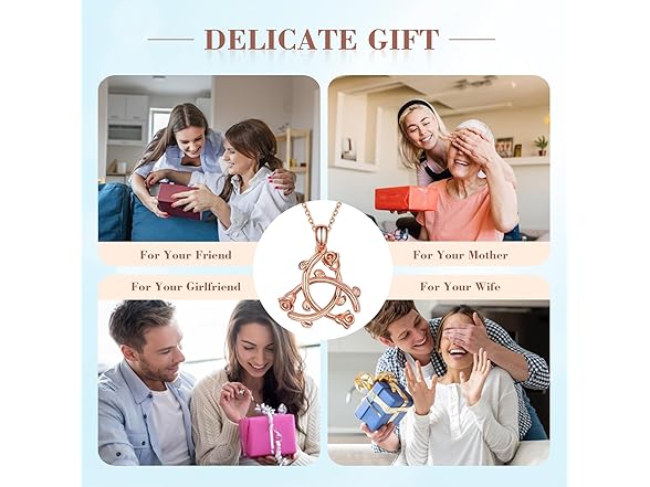 JMKTOOL Celtic Knot Necklace