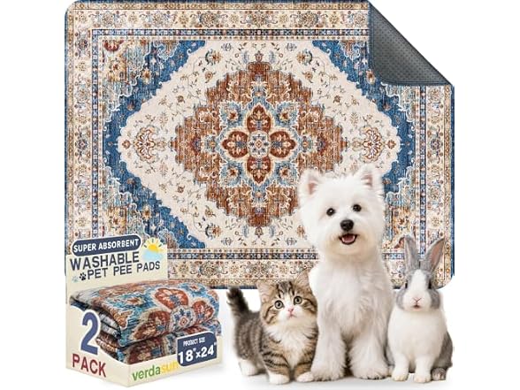 Verdasun Washable Pee Pads for Dogs