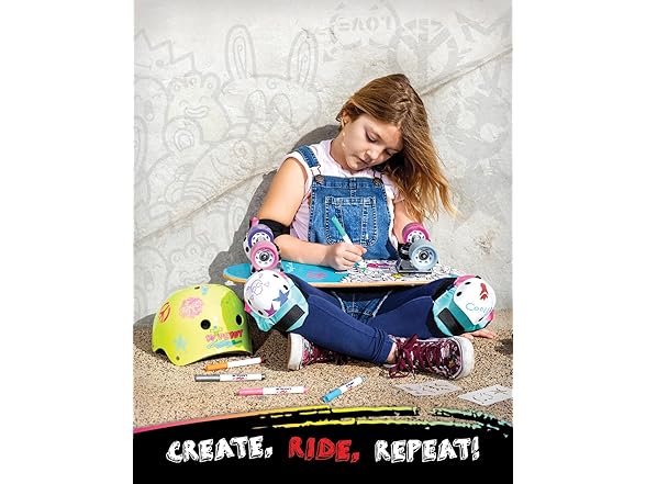 Wipeout Dry Erase Kids Helmet 5+