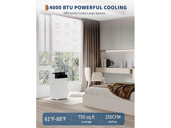 GarveeLife 14,000 BTU Portable Air Conditioner