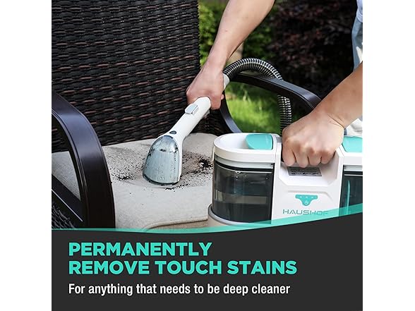 HAUSHOF Cordless Carpet Cleaner