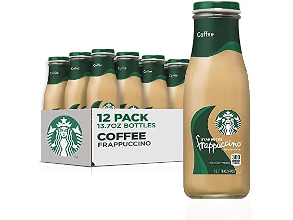 Starbucks Frappuccino Coffee Drink 13.7oz 12pk