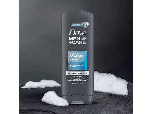 DOVE MEN + CARE Dove Men+Care Body and Face Wash, Clean