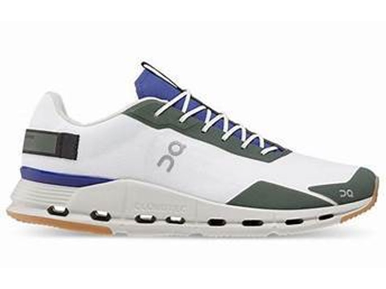On Running  26.98482 7 On Running Cloudnova Form Men's Shoes White/Indigo White/Indigo