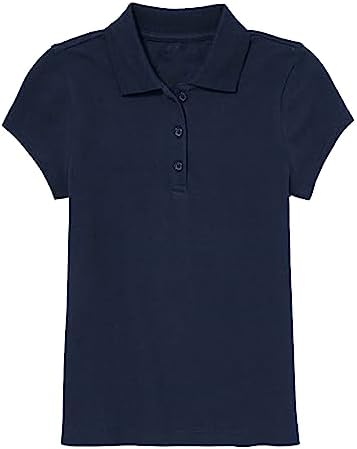 Girls S/S Stretch Pique Polo Shirt