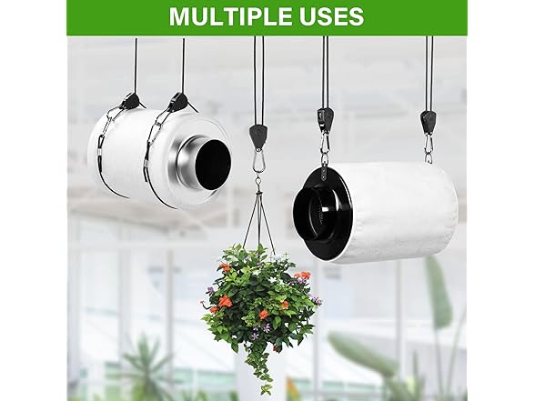 iPower 4" Carbon Filter with Rope