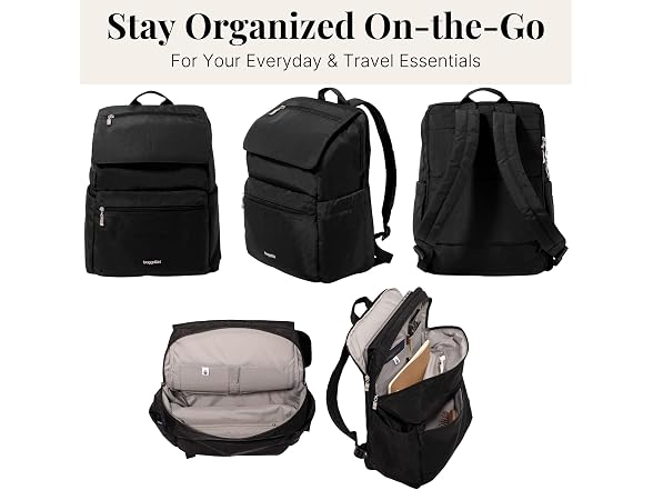 Baggallini Flap Laptop Backpack