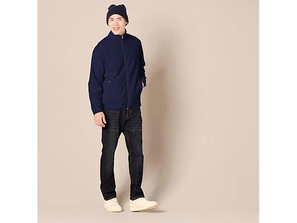 AE Mens FullZip Polar Fleece Jkt