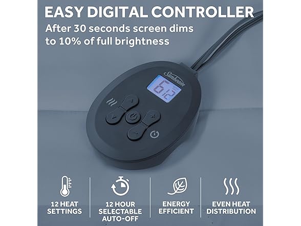 Sunbeam King Heated Mattress Pad