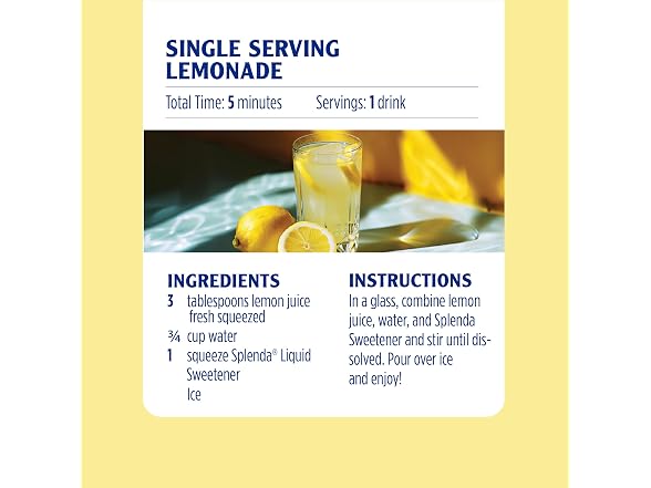 10PK SPLENDA LIQUID Zero Calorie Sweetener Drops
