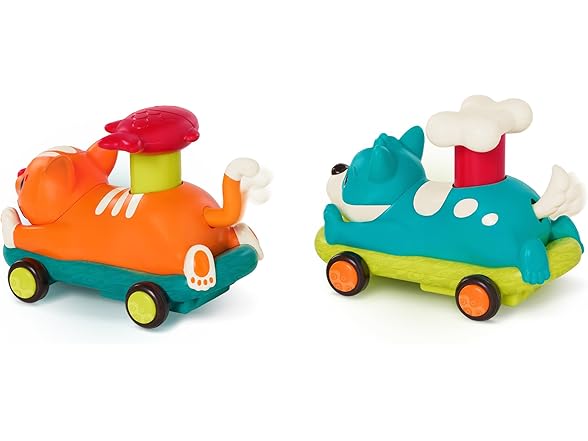 B. toys – Push & Go Pawmobiles Toy Cars