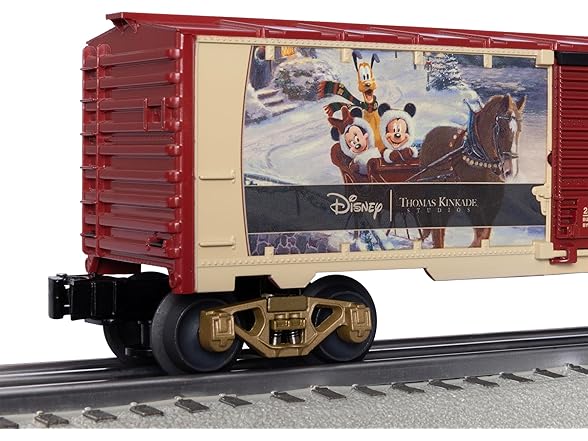 Lionel Disney Mickey & Minnie Evening Sleigh Ride Christmas Boxcar