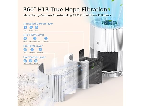 Air Purifiers with Air Quality Display