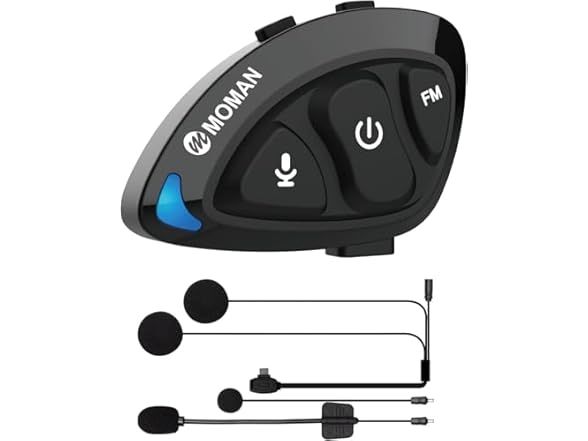 Moman RS-S Motorcycle Helmet Headset