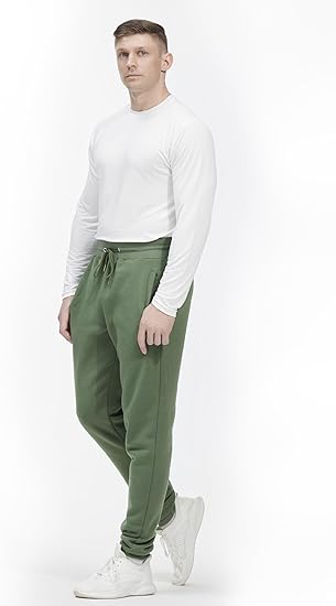 (3Pk) Men's Fleece Lined Joggers (S-3XL) - Gallery 32