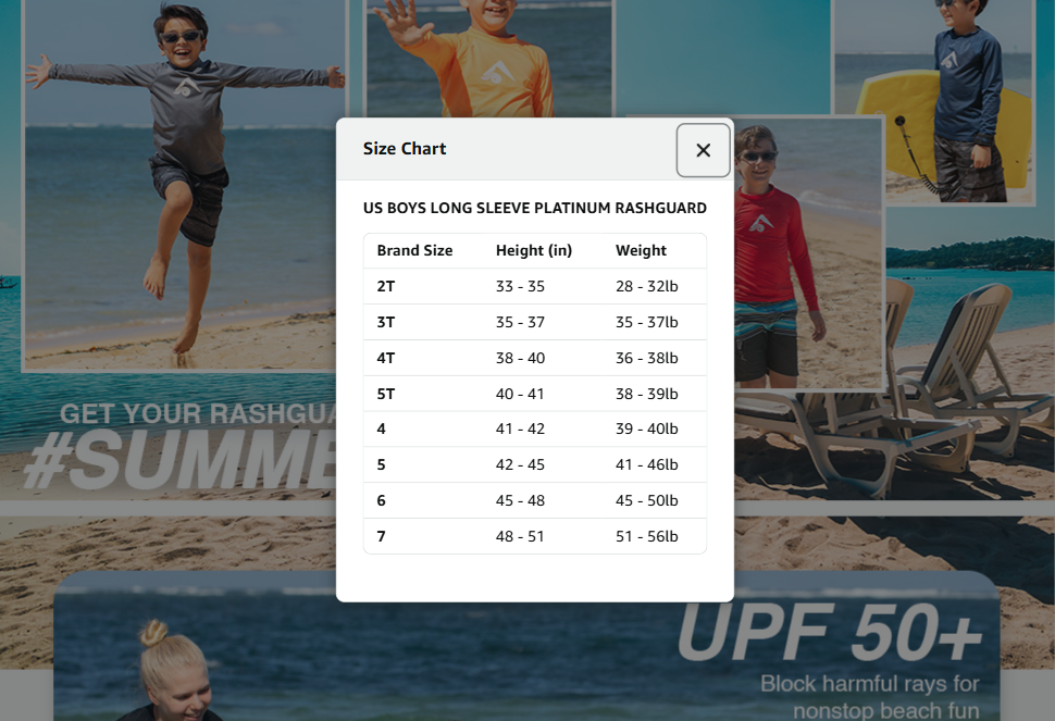 Kanu Surf Boys' Platinum Rashguard - Gallery 5