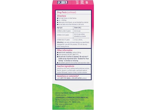 Children s Benadryl Dye Free Allergy Relief