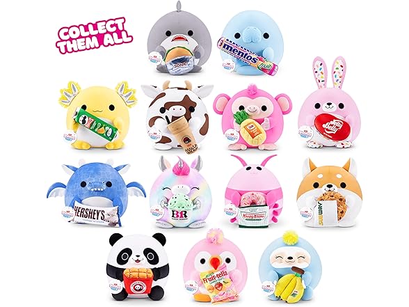 Snackles Series 2 Cuddly Squishy Comfort 14" Plush