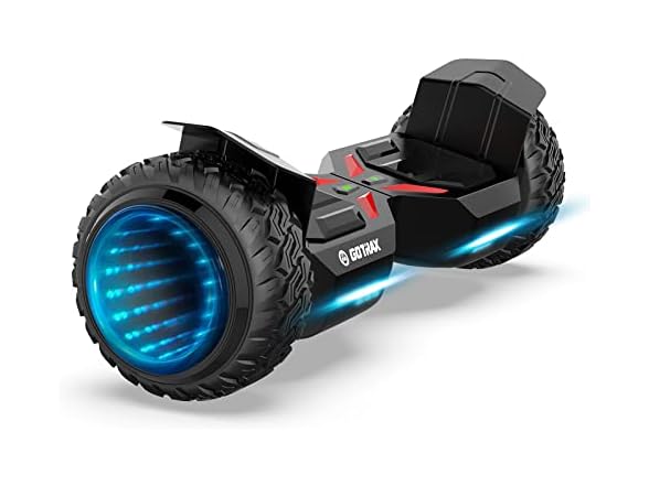 Gotrax E5 Hoverboard with LED 8.5" Offroad Tires, Music Spea (Open Box)