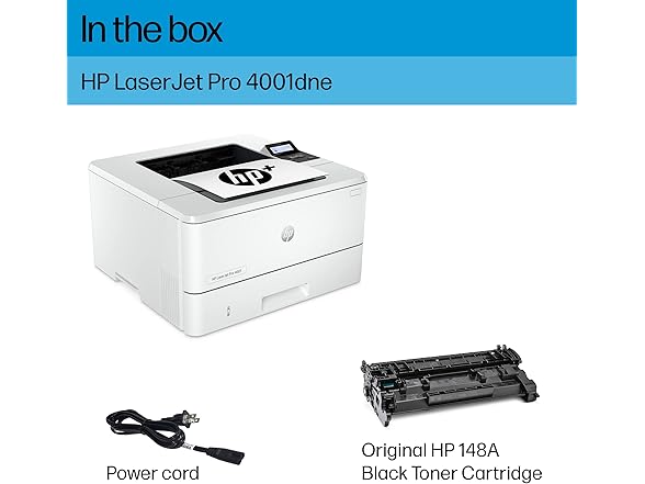 HP LaserJet Pro 4001dne Black & White Printer