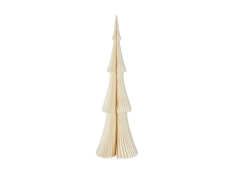 Honeycomb Paper Christmas Trees Warm White
