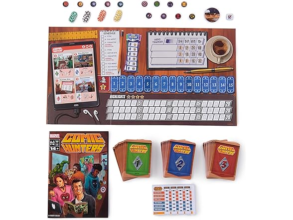 Spin Master Games, Marvel Comic Hunters, Card Game