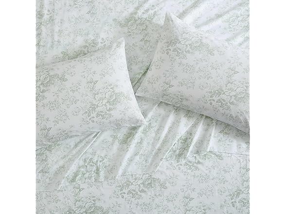 Laura Ashley - Queen Sheets, Cotton Percale