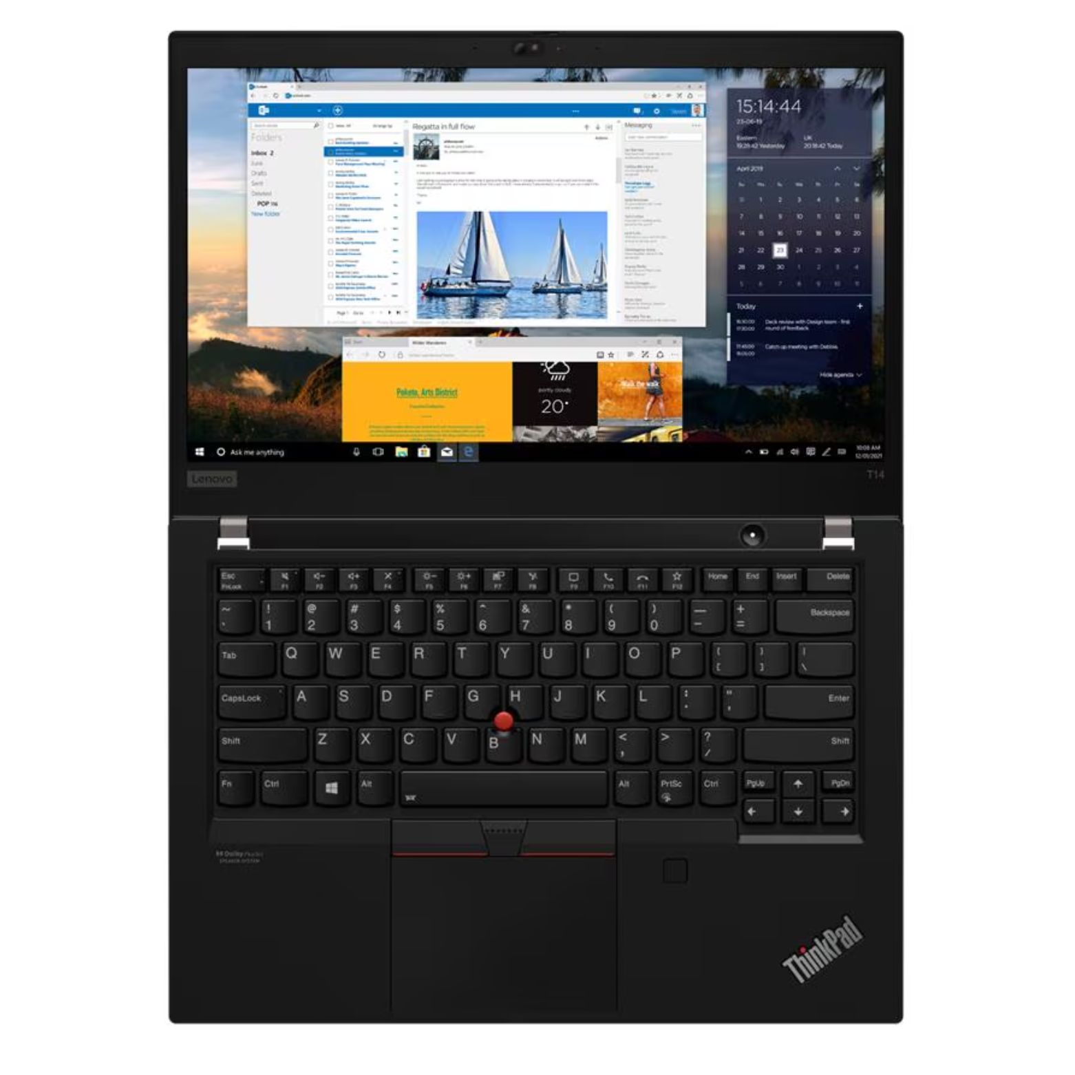 Lenovo ThinkPad T14 14" FHD i5-1145G7 Laptop (S&D) - Gallery 9