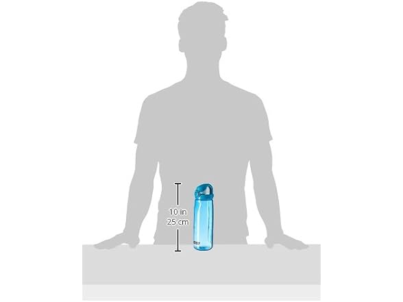 Nalgene 24 oz Tritan On The Fly Water Bottle, blue