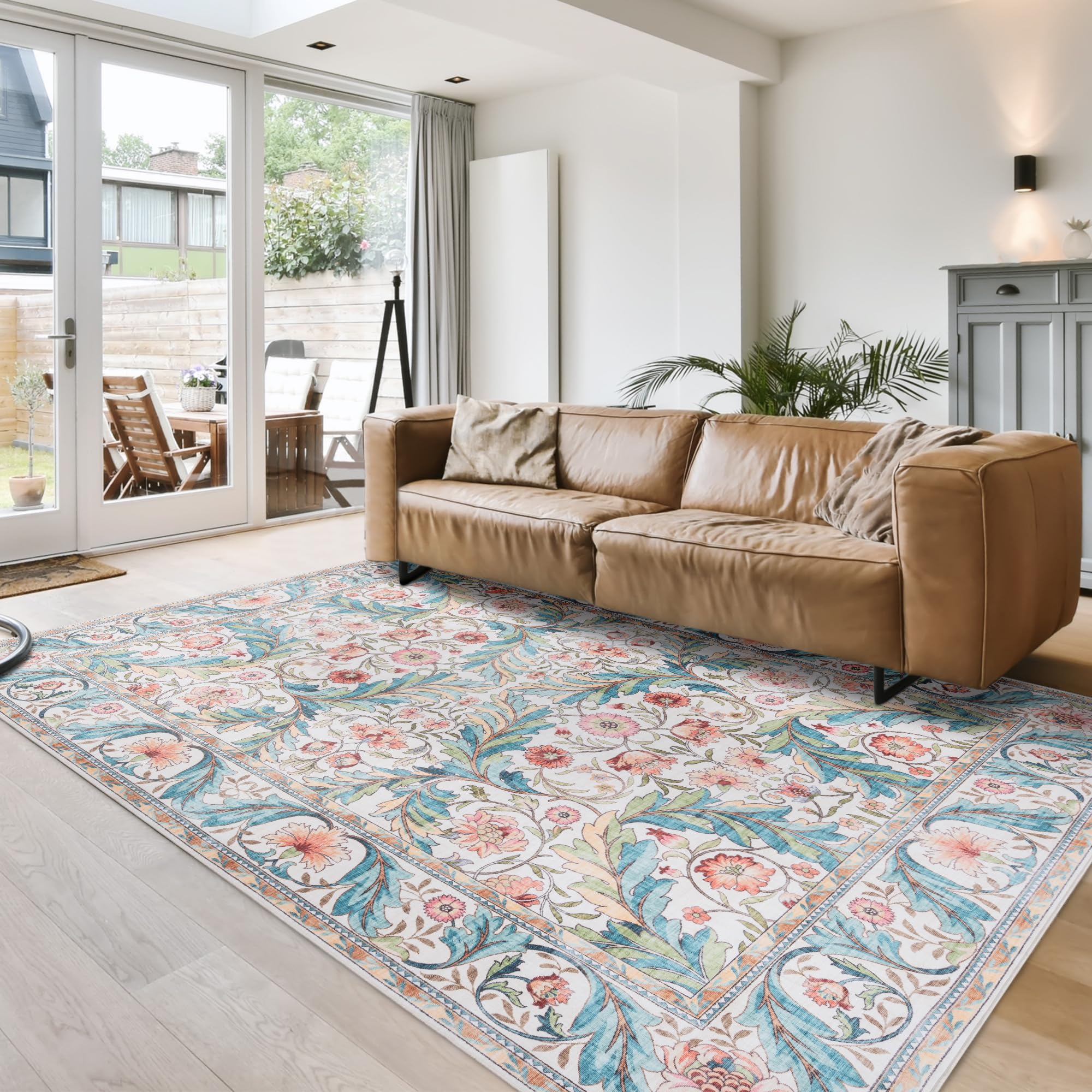 Gertmenian 5x7 Indoor Boho Area Rug - Gallery 9