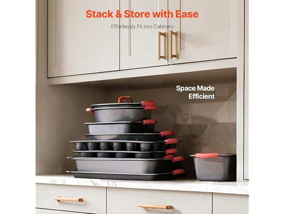Bakeware Set 10 Pieces Non-Stick