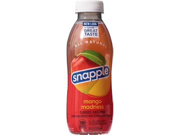 Snapple, Mango, , 16 Fl Oz