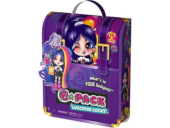 B Pack, Luscious Locks Frank E-Girl Collectible Doll