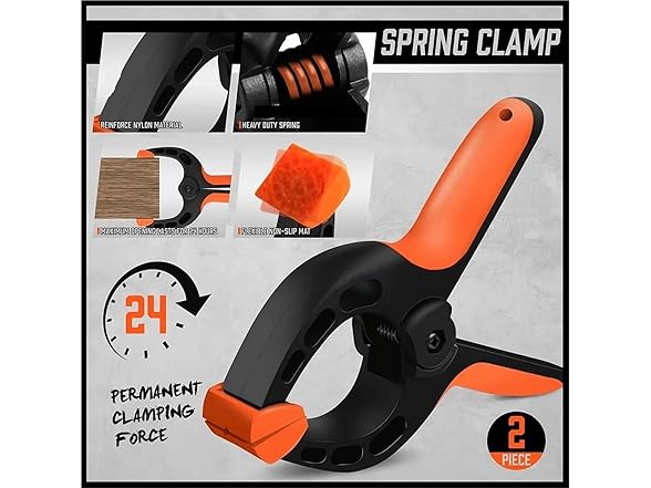 LYAFNG AAP-Tool-128 Bar Clamps 8-Pack