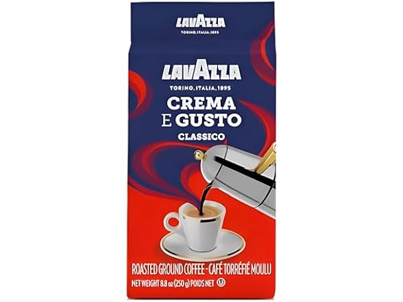 Lavazza Crema e Gusto Coffee, 8.8oz