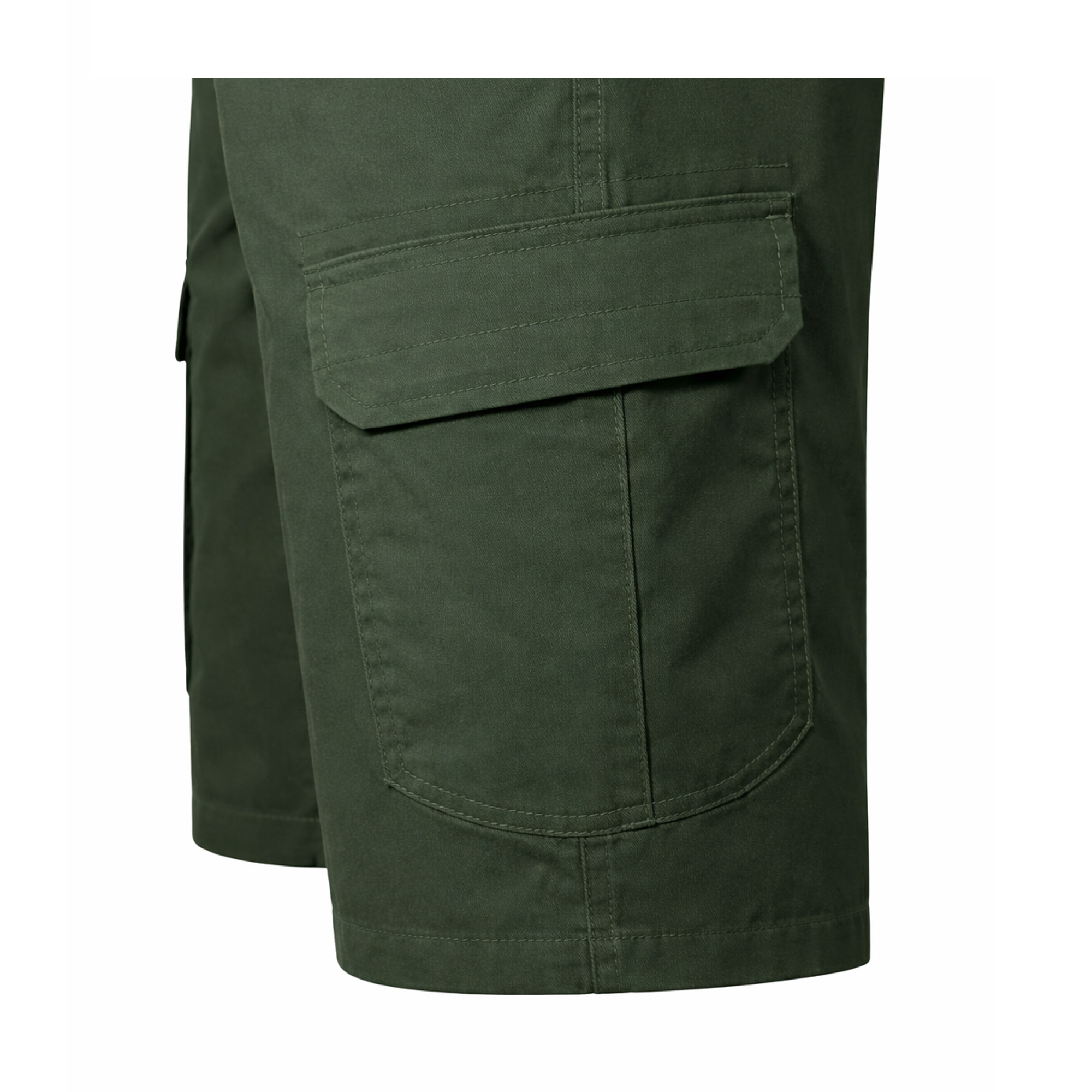 3Pk Mens Cotton Stretch Cargo Shorts - Gallery 20