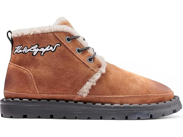 KARL LAGERFELD Men's Suede Chukka Boot (11.5)